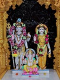 Shri Shiv-Parvati Dev and Shri Ganeshji